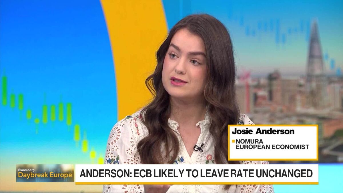 ECB Likely to Leave Rate Unchanged: Anderson